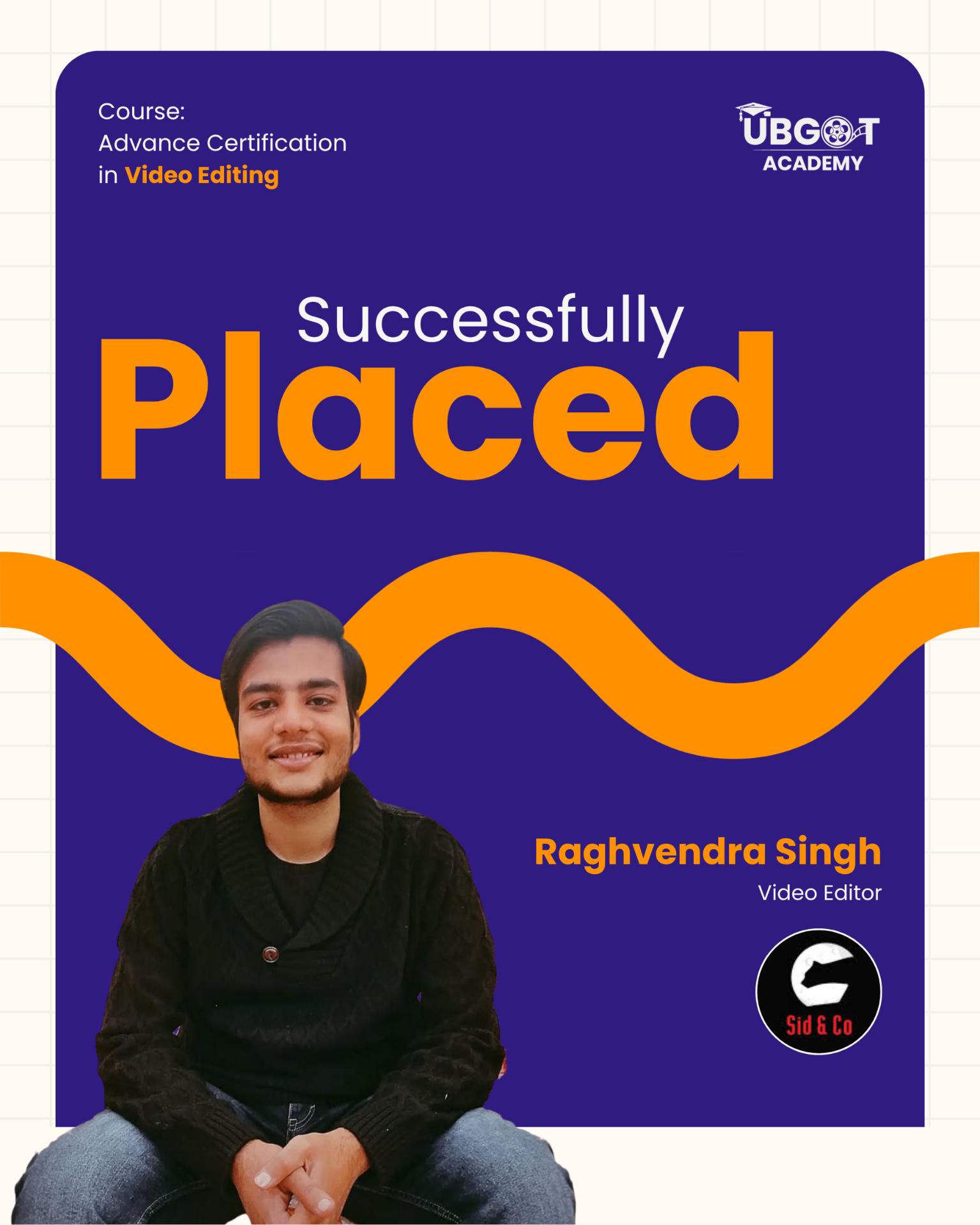 Successfully placed student 5